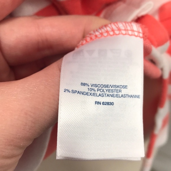 Lands End striped hooded tunic | size 16 - Picture 6 of 6